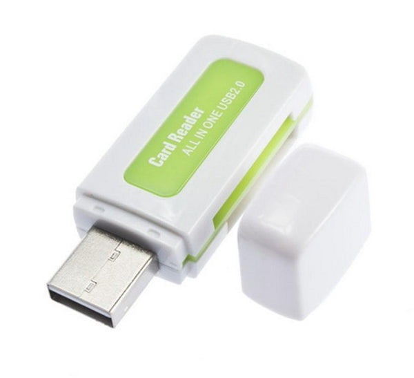 USB 2.0 Multi Card Reader 4-in-1 Memory for M2 SD SDHC DV Micro SD TF Card