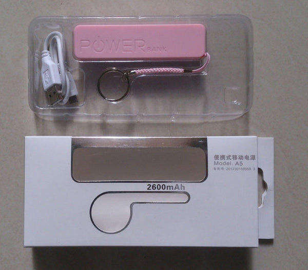 Perfume Power Bank Charger 2600 mAh